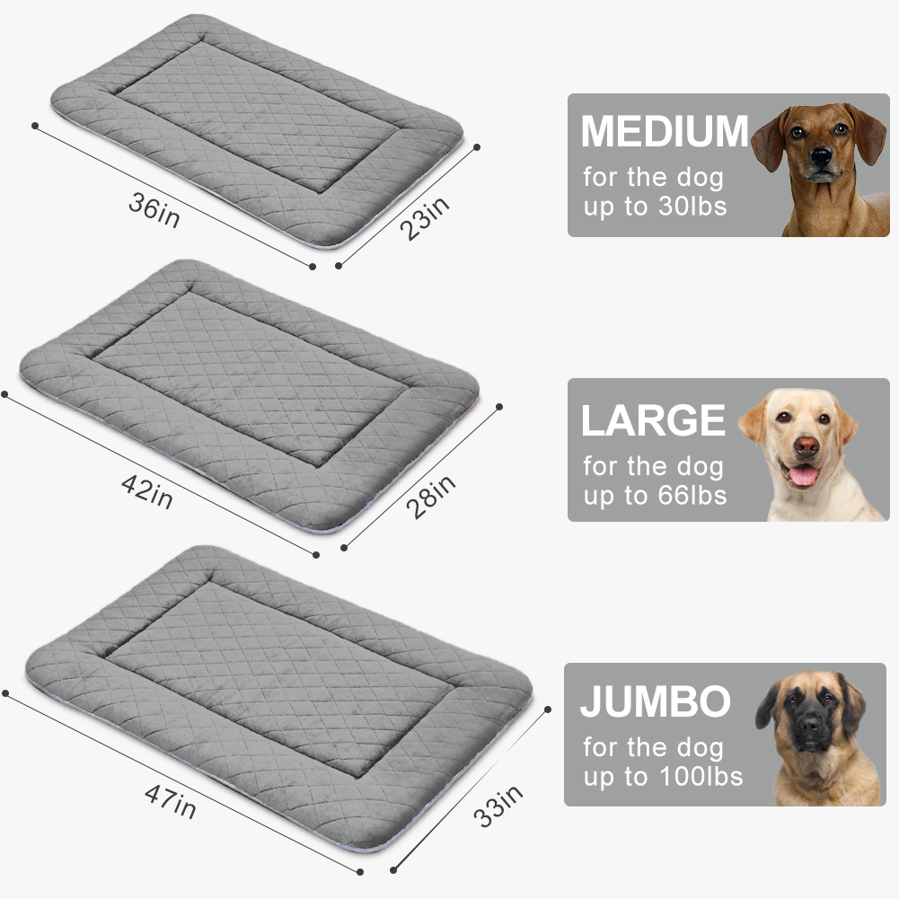 Hero Dog Cushion Large Pet Bed Washable 300 Cycles Big Puppy Mattress Non Slip Soft Sleeping Mat